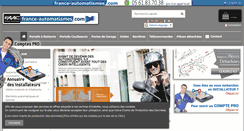 Desktop Screenshot of portail-automatique-electrique.com